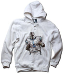 Mens Lace Hoodie White