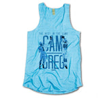 Womens Tank Top Turquoise