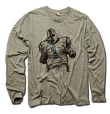 Mens Long Sleeve Heather Gray