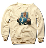 Womens Maniac Sweatshirt Eco Wheat