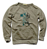 Womens Maniac Sweatshirt Eco Gray