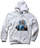 Mens Lace Hoodie White