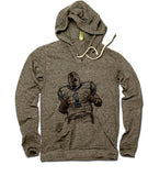 Womens Hoodie Eco Gray